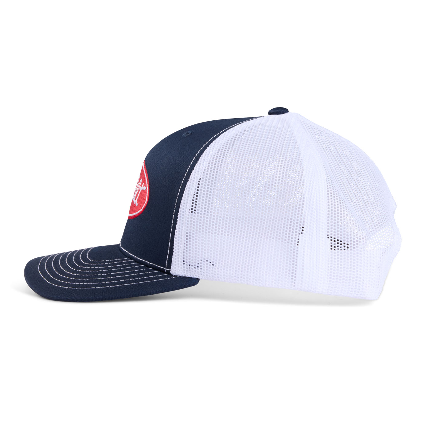 Richardson® Navy Mesh Trucker Cap