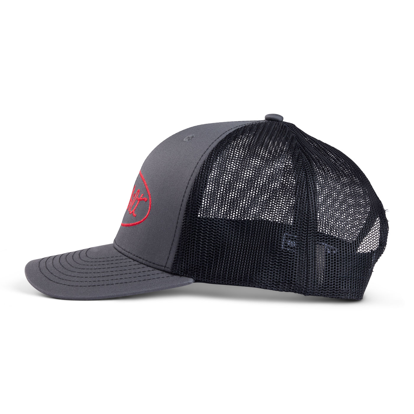 Richardson® Charcoal Mesh Trucker Cap