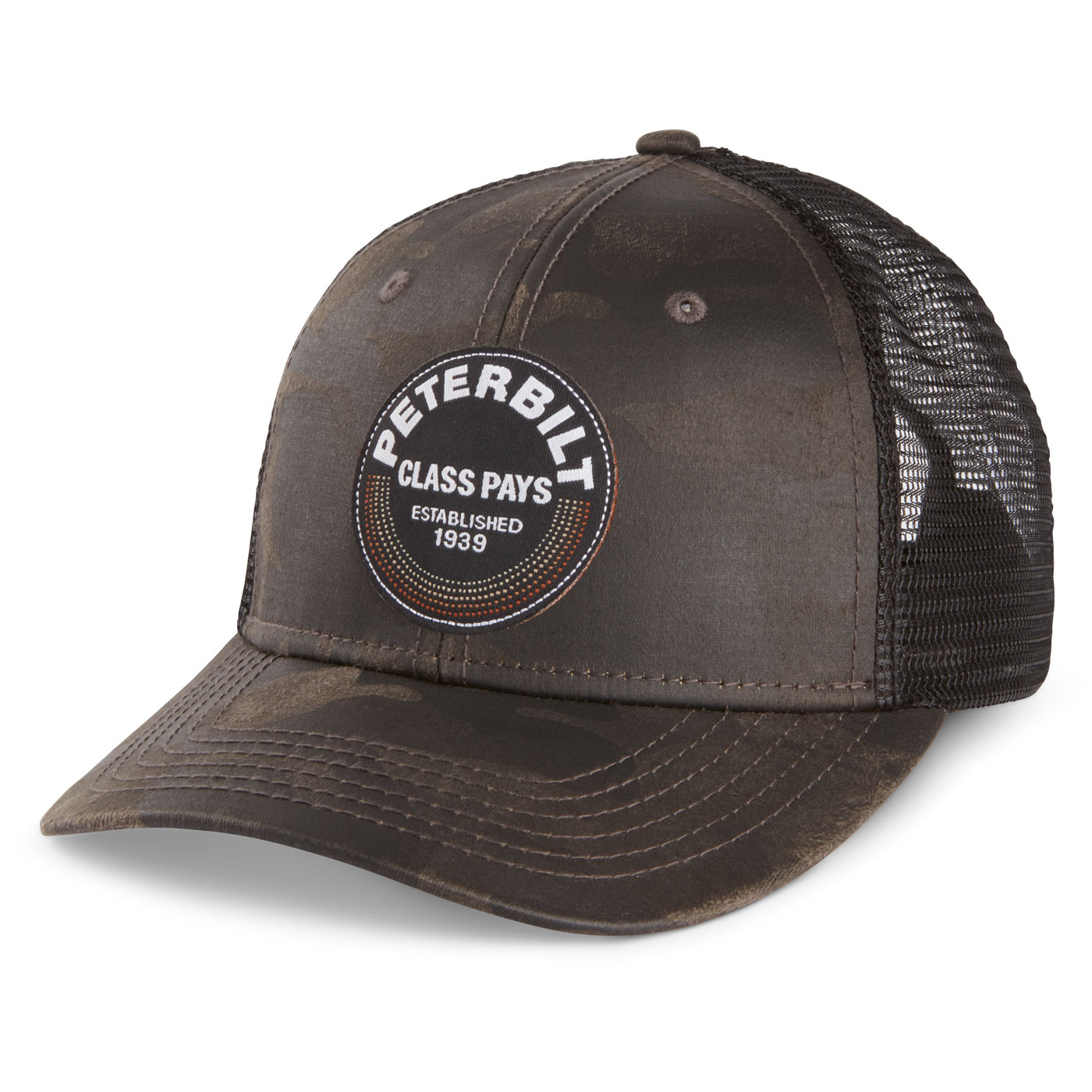 Textured Camo Mesh Back Cap  primary image