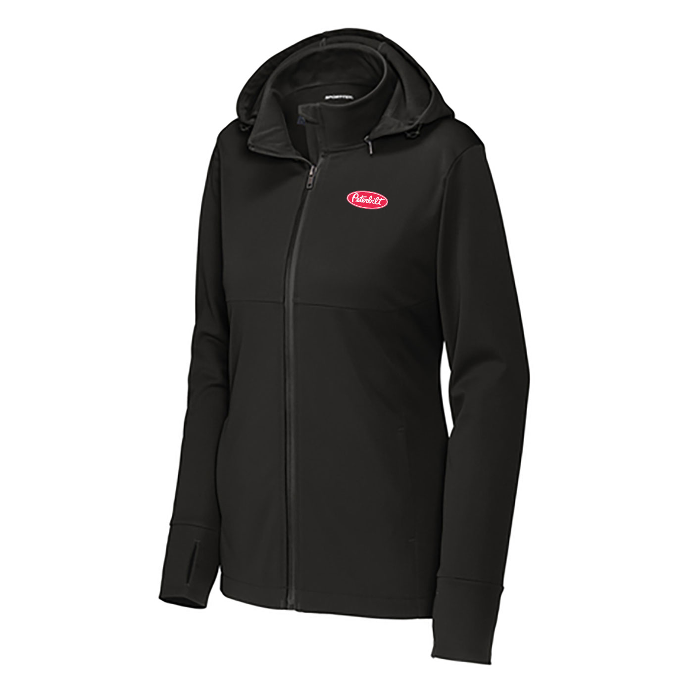 Ladies Hooded Softshell Jacket
