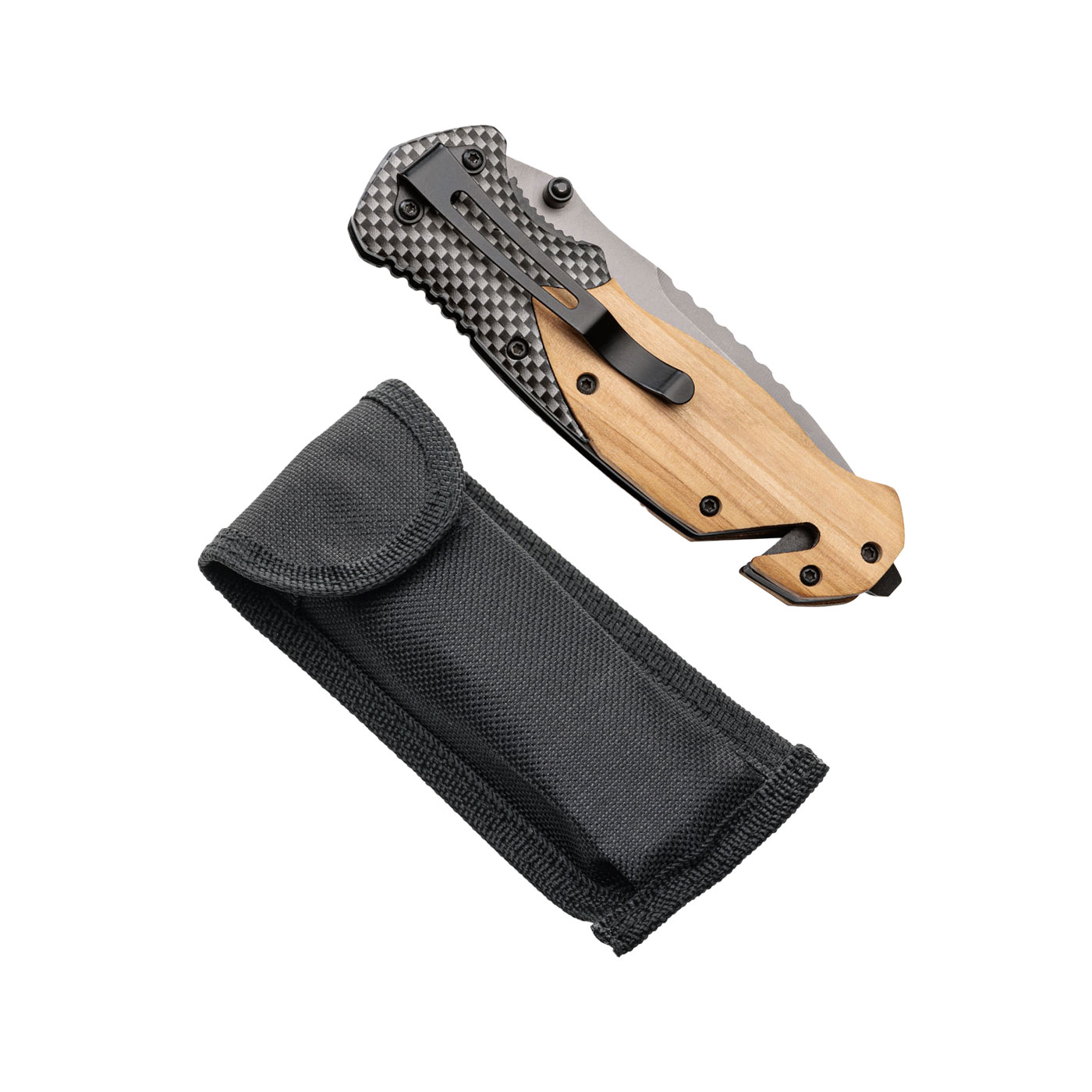 Raghorn Olive Wood Pocket Knife alt 1