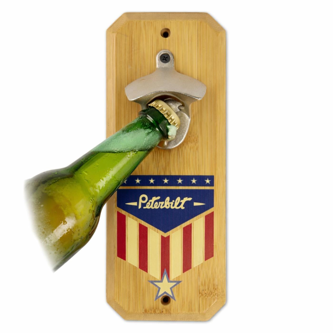 1 Alt Product Images for Bamboo Wall Mounted Bottle Opener
