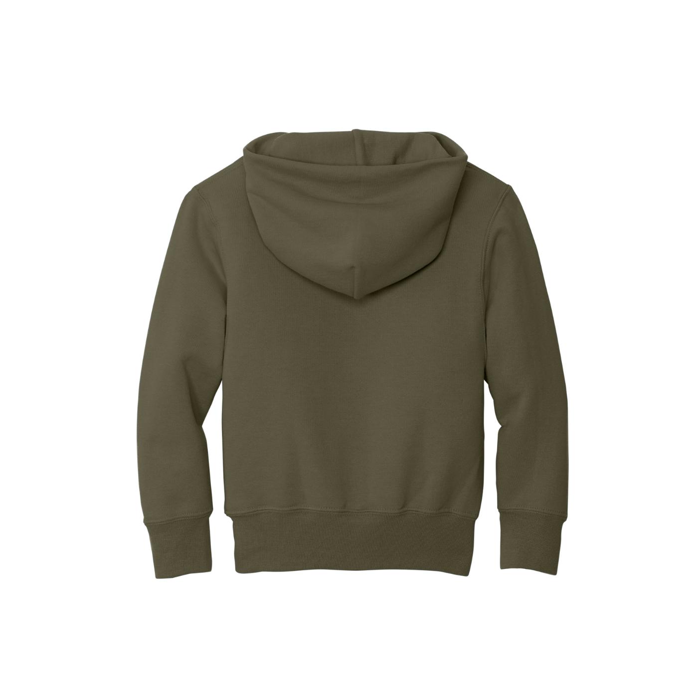 1 Alt Product Images for Youth Olive Logo Pullover Hoodie