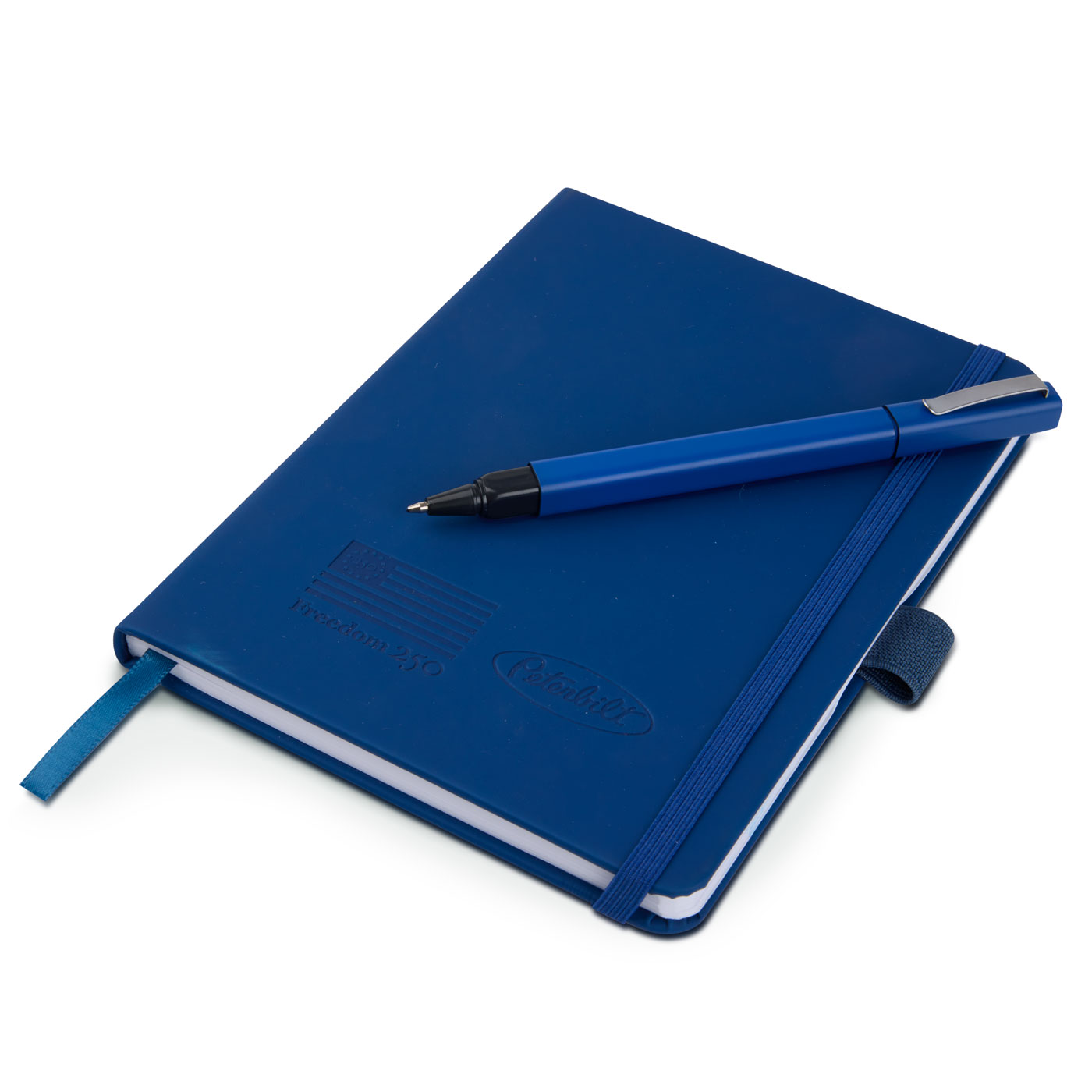 Blue Hard Bound Journal Set