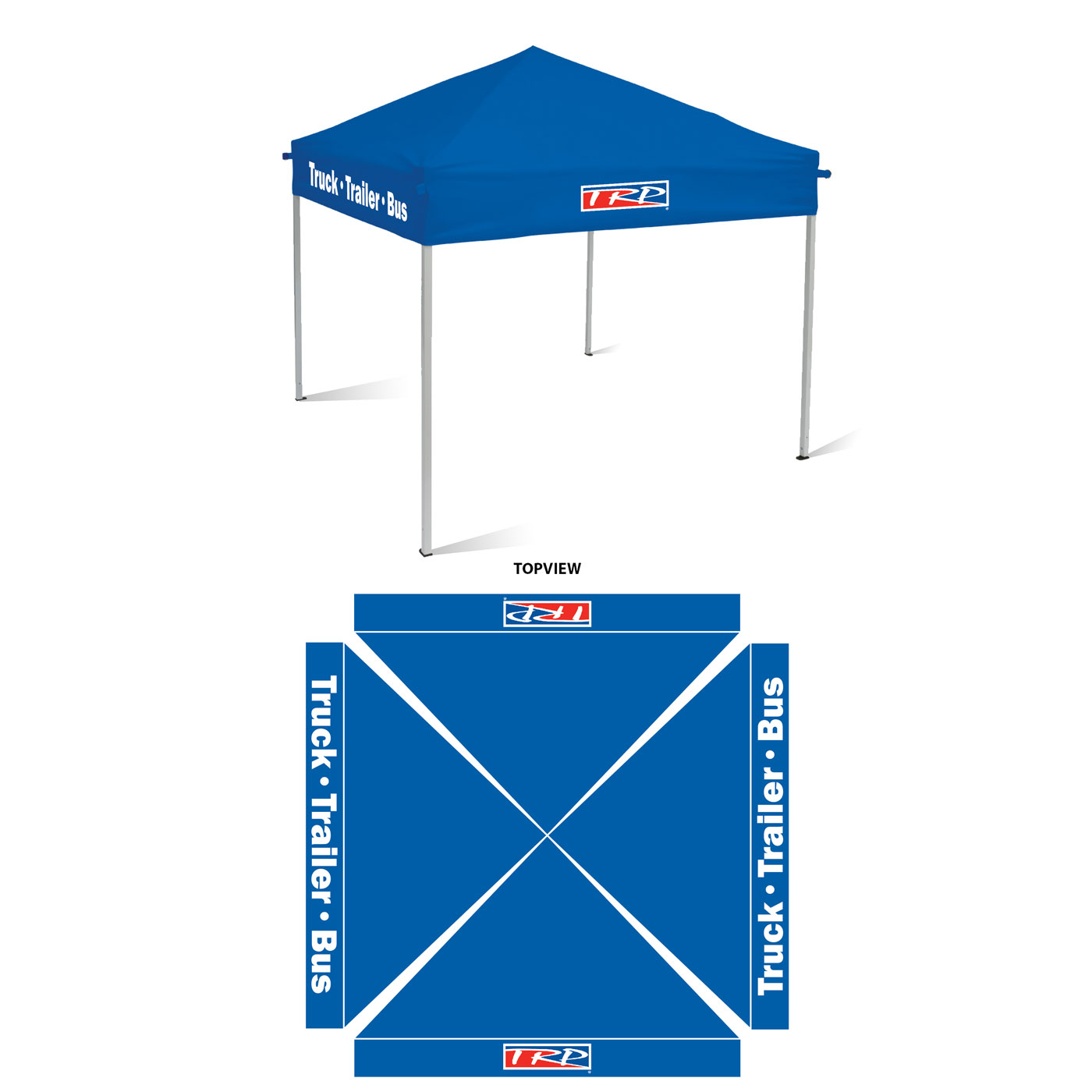 TRP 10' x 10' Blue Gazebo