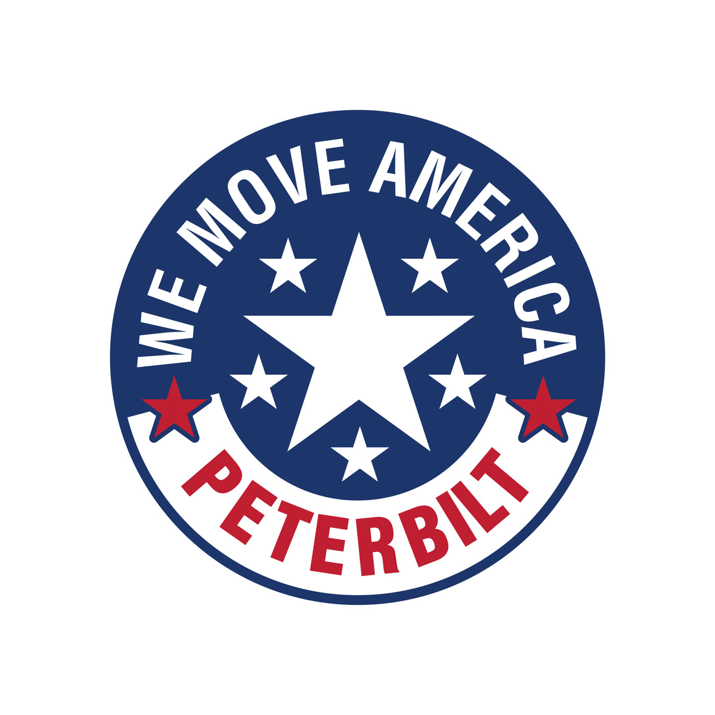 We Move America Stickers