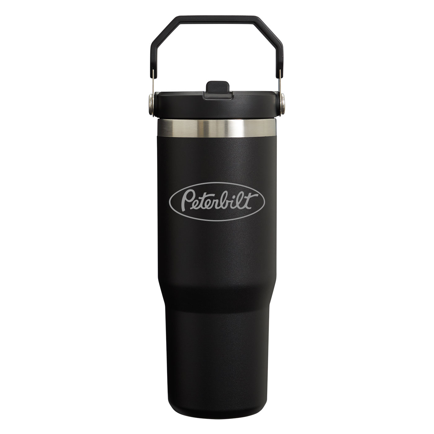 Black 30 oz. Stanley® IceFlow Flip Straw Tumbler Image