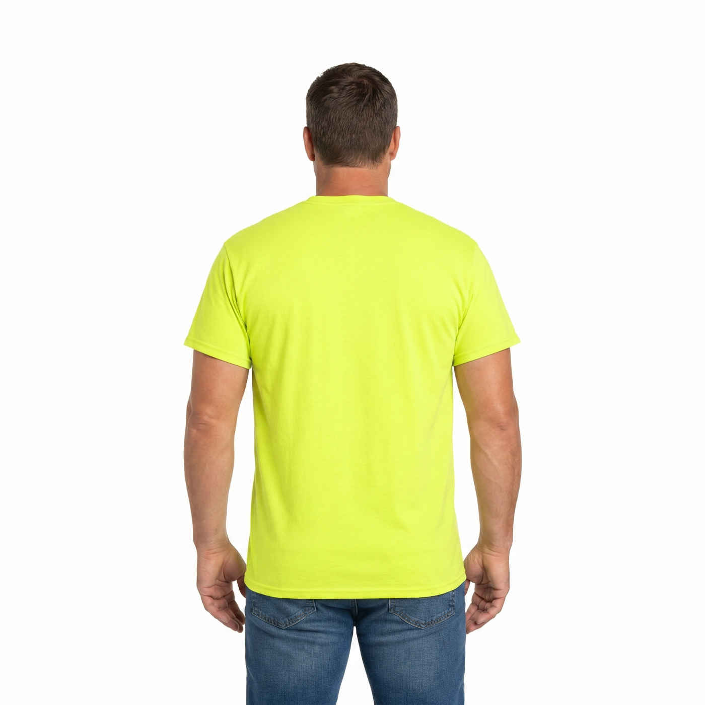 Alt Image of Yellow Core Safety T-Shirt
