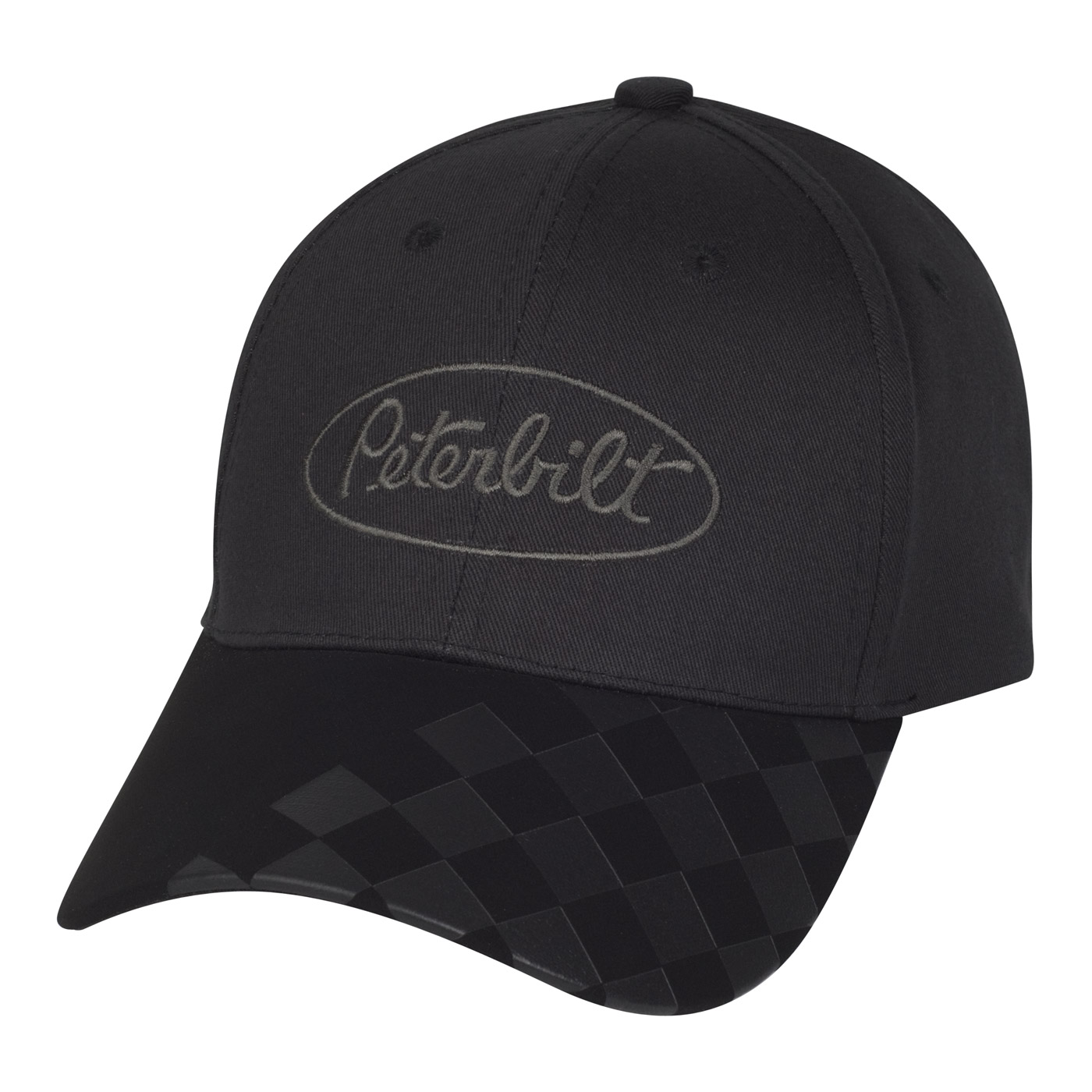 Checkered Bill Cap